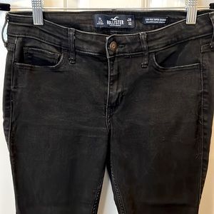 Hollister jeans black size 7-L
